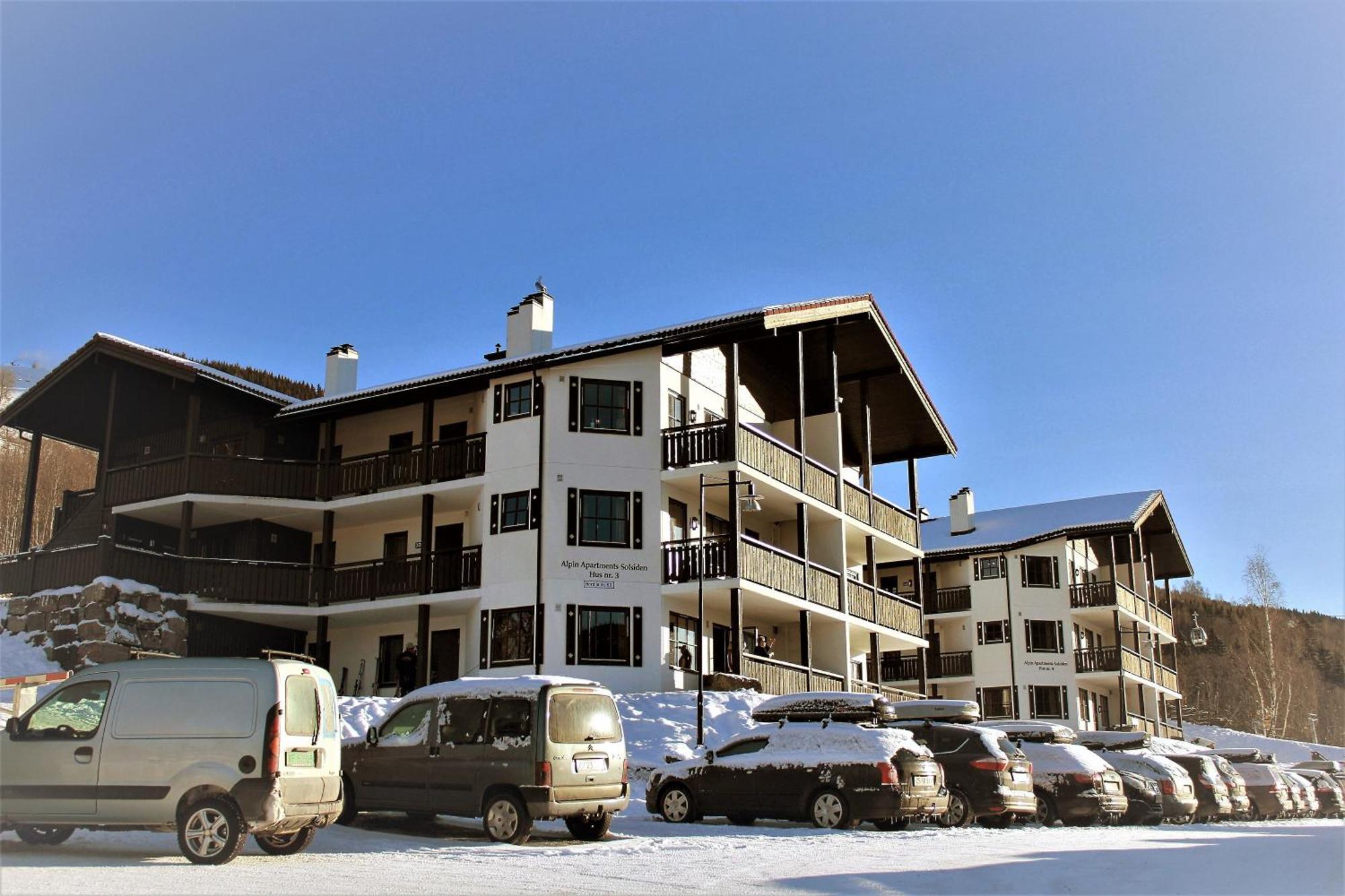 Alpin Apartments Solsiden ハーフィエル エクステリア 写真
