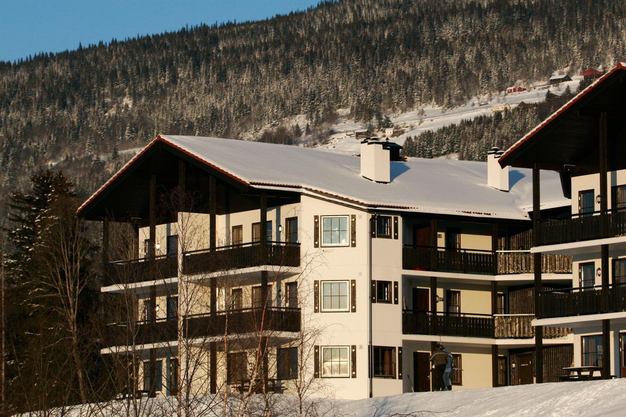 Alpin Apartments Solsiden ハーフィエル エクステリア 写真