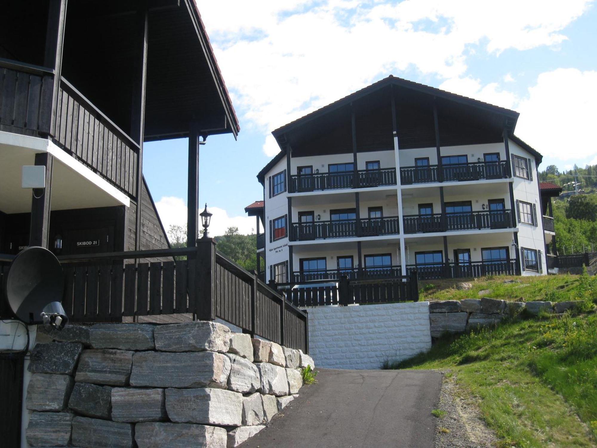 Alpin Apartments Solsiden ハーフィエル エクステリア 写真